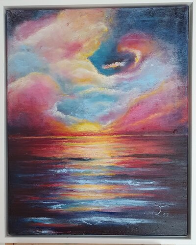 Berührung di Ulrike Schmitt, Pittura in vendita su Singulart