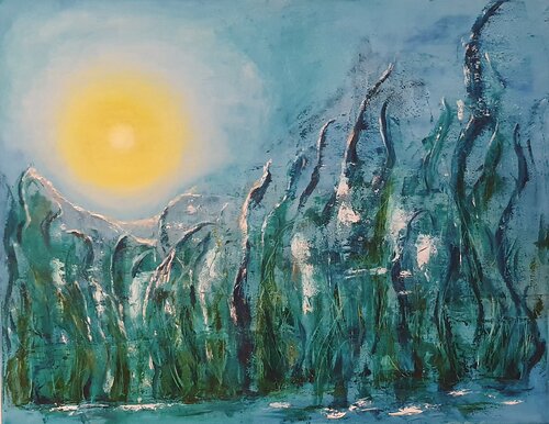 UNTERWASSER di Ulrike Schmitt, Pittura in vendita su Singulart