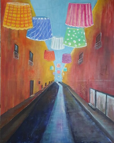 Paris-rue Fürstenberg von Ulrike Schmitt, Malerei kaufen auf Singulart