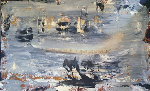 "Ätherisches Glanzspiel" von Ulrike Schmitt, Malerei kaufen auf Singulart