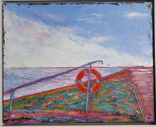 Hoffnung am Horizont van Ulrike Schmitt, Schilderij te koop op Singulart