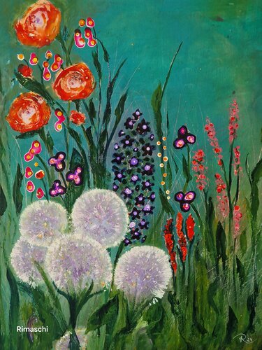 Sommer Sinfonie van Ulrike Schmitt, Schilderij te koop op Singulart