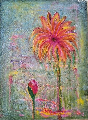 Frühling gewünscht van Ulrike Schmitt, Schilderij te koop op Singulart