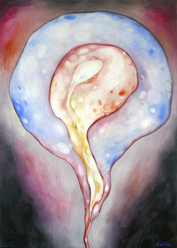 Crazy Diamond di Lotte Teussink, Pittura in vendita su Singulart