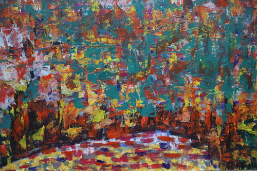 Life In Motion van Art Taghera, Schilderij te koop op Singulart