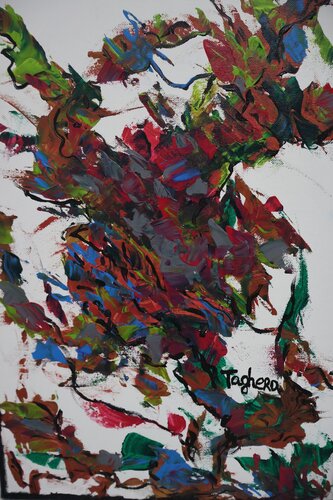 Life on canvas di Art Taghera, Pittura in vendita su Singulart
