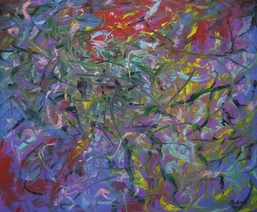 My second world is imagination van Art Taghera, Schilderij te koop op Singulart