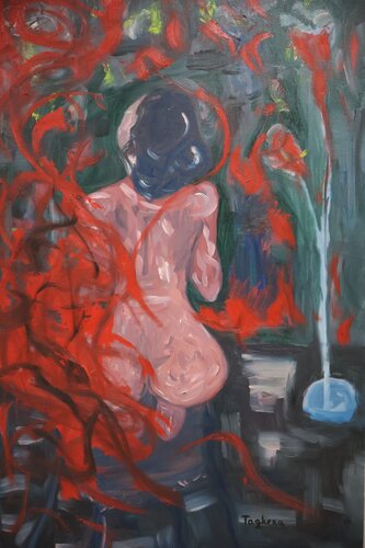 Woman di Art Taghera, Pittura in vendita su Singulart