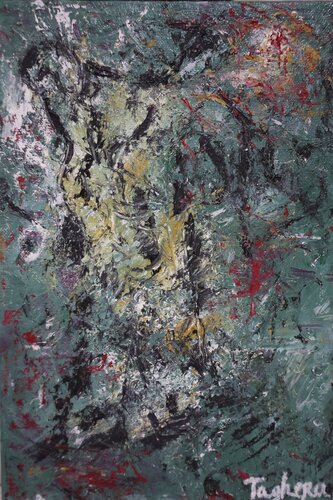 The nature of a man di Art Taghera, Pittura in vendita su Singulart