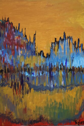 Reflections von Art Taghera, Malerei kaufen auf Singulart