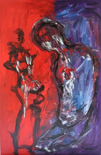 Amore malato su tela von Art Taghera, Malerei kaufen auf Singulart