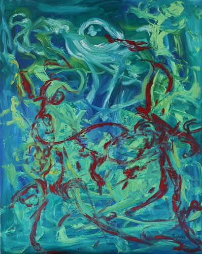 Anxiety van Art Taghera, Schilderij te koop op Singulart