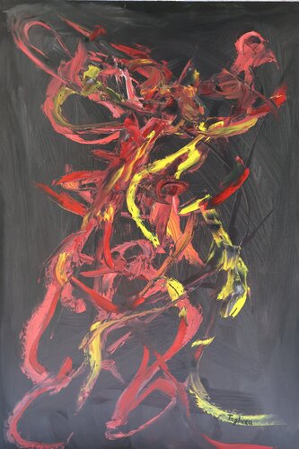 Asian style di Art Taghera, Pittura in vendita su Singulart