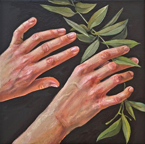 Fragile Nature van Lena Krashevka, Schilderij te koop op Singulart