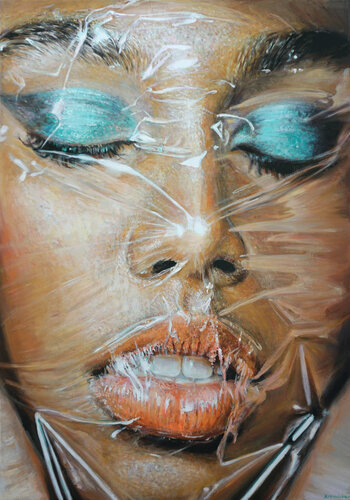 Isolation #4 van Lena Krashevka, Schilderij te koop op Singulart