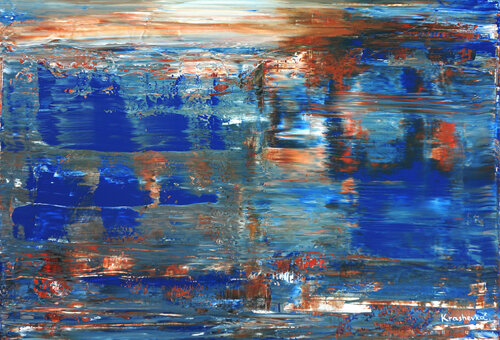 Seaside van Lena Krashevka, Schilderij te koop op Singulart