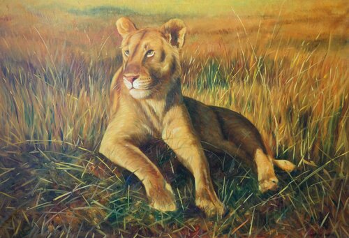 Leonessa van Claudio Ciardi, Schilderij te koop op Singulart