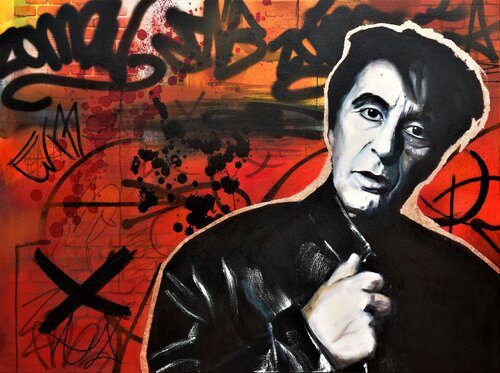 "Al Pacino" von Bianca Lever, Malerei kaufen auf Singulart