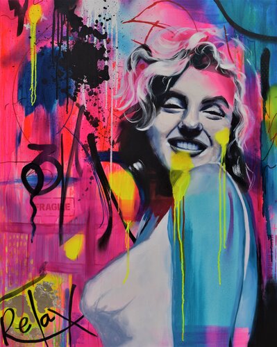 "Marilyn" von Bianca Lever, Malerei kaufen auf Singulart