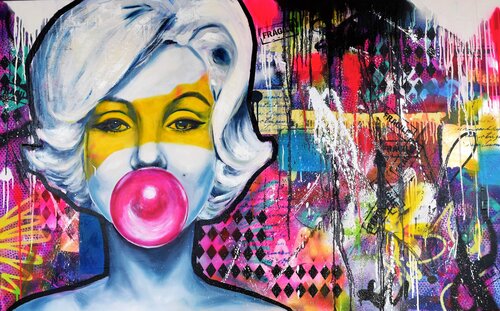 "Be Bold" von Bianca Lever, Malerei kaufen auf Singulart