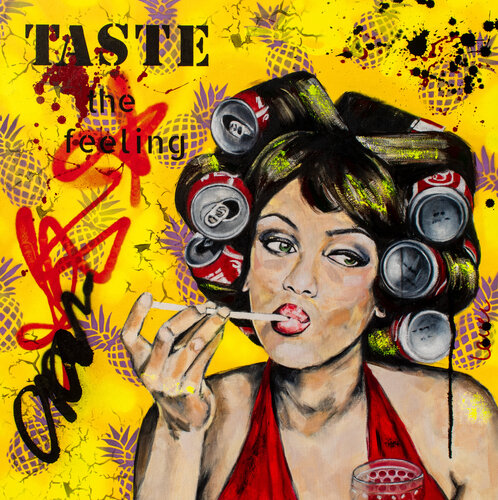 "Taste the Feeling" von Bianca Lever, Malerei kaufen auf Singulart