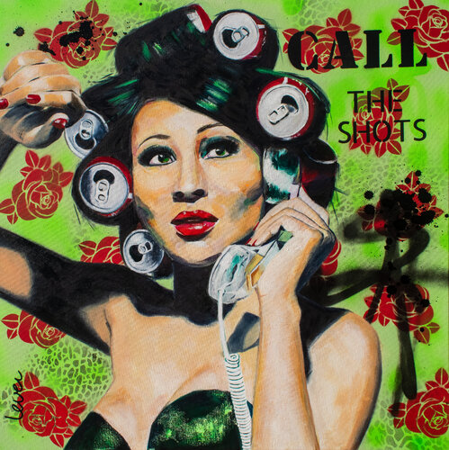 "Call the Shots" von Bianca Lever, Malerei kaufen auf Singulart