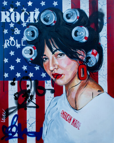"Rock & Roll" van Bianca Lever, Schilderij te koop op Singulart