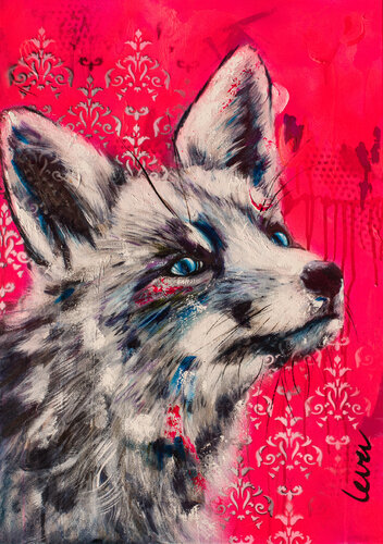 Foxy Lady van Bianca Lever, Schilderij te koop op Singulart