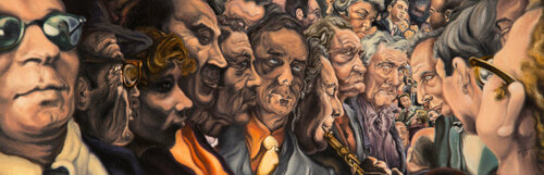 The Flute player de Jean-Francois Miaule, Pintura a la venta en Singulart