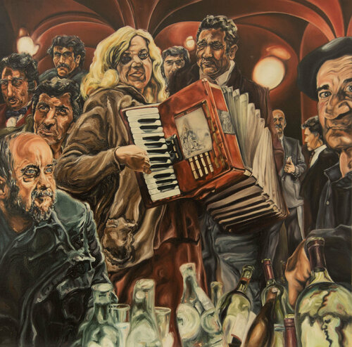 The Last Song de Jean-Francois Miaule, Pintura a la venta en Singulart