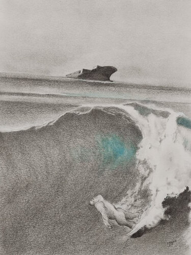 Limited Print Edition "King Kool 18" van Jean-Francois Miaule, Tekening te koop op Singulart