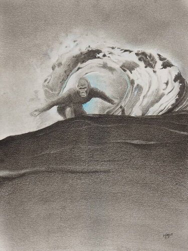 Limited Print Edition "King Kool 7" par Jean-Francois Miaule, Dessin en vente sur Singulart