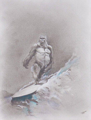 Limited Print Edition "King Kool 3" par Jean-Francois Miaule, Dessin en vente sur Singulart