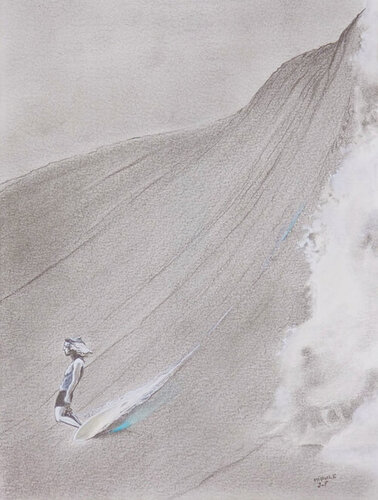 Limited Print Edition "Cool Ride 1" par Jean-Francois Miaule, Dessin en vente sur Singulart