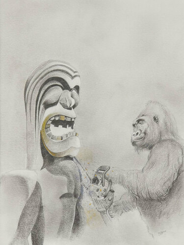 Limited Print Edition "King Kool 24" von Jean-Francois Miaule, Zeichnungen kaufen auf Singulart