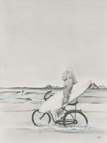 Limited Print Edition "King Kool 35" von Jean-Francois Miaule, Zeichnungen kaufen auf Singulart