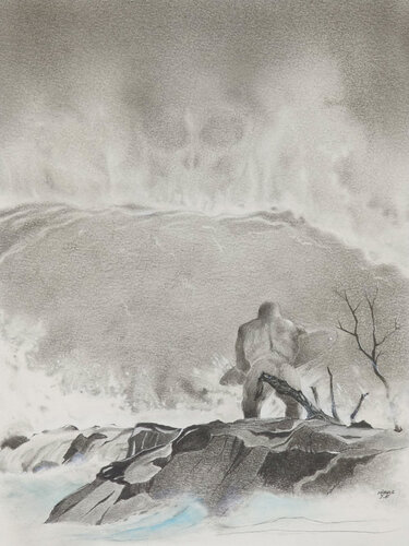 Limited Print Edition "King Kool 29" par Jean-Francois Miaule, Dessin en vente sur Singulart