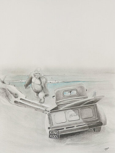 Limited Print Edition "King Kool 36" von Jean-Francois Miaule, Zeichnungen kaufen auf Singulart