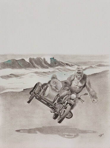 Limited Print Edition "King Kool 40" de Jean-Francois Miaule, Dibujo a la venta en Singulart