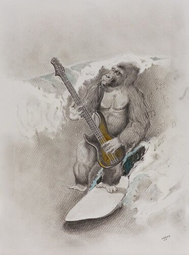 Limited Print Edition "King Kool 42" von Jean-Francois Miaule, Zeichnungen kaufen auf Singulart