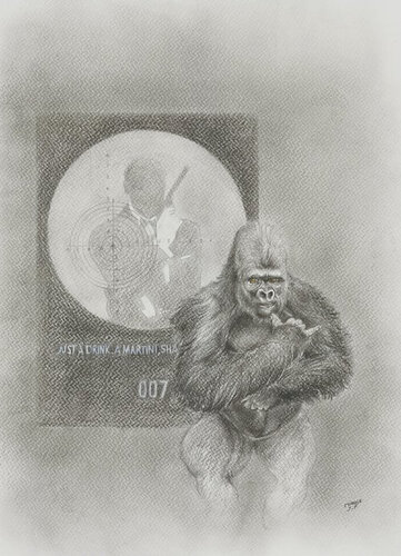 Limited Print Edition "King Kool 53" von Jean-Francois Miaule, Zeichnungen kaufen auf Singulart