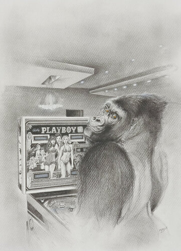 Limited Print Edition "King Kool 57" von Jean-Francois Miaule, Zeichnungen kaufen auf Singulart