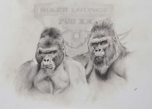 Limited Print Edition "King Kool 71" von Jean-Francois Miaule, Zeichnungen kaufen auf Singulart