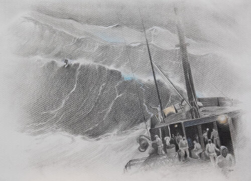 Limited Print Edition "King Kool 73" von Jean-Francois Miaule, Zeichnungen kaufen auf Singulart