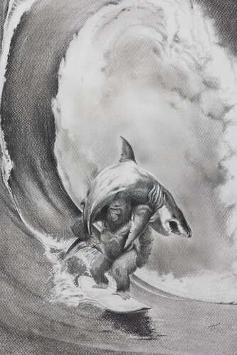 Limited Print Edition "King Kool 81" de Jean-Francois Miaule, Dibujo a la venta en Singulart