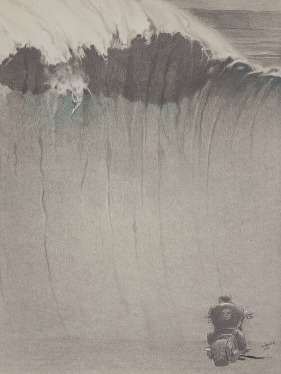 Limited Print Edition "Bonzai Pipeline 1" Jean-Francois Miaule