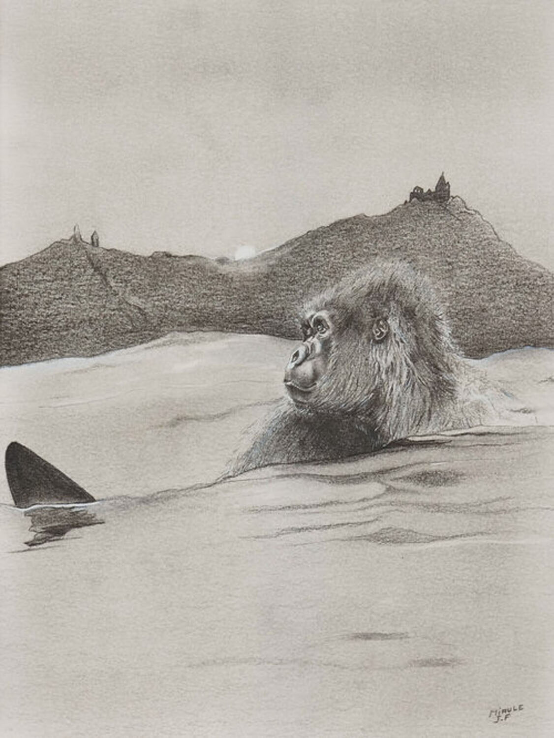 Limited Print Edition "King Kool 13" Jean-Francois Miaule Zeichnungen zu verkaufen