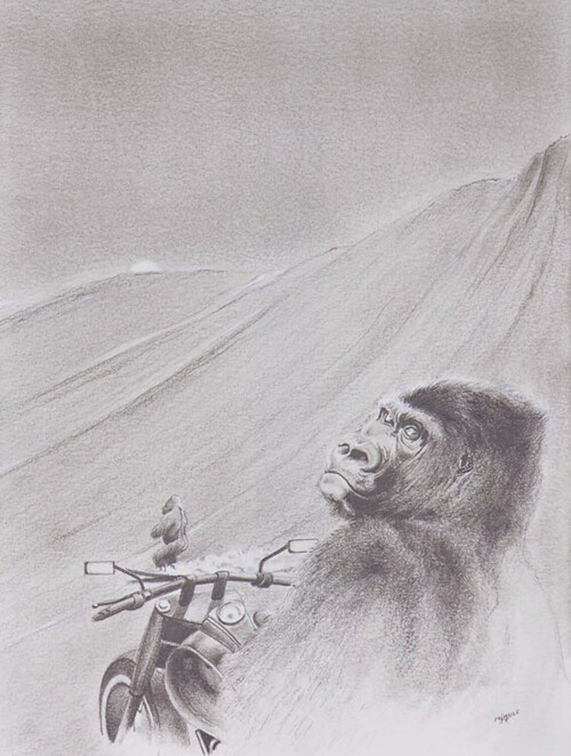 Limited Print Edition "King Kool 6" Jean-Francois Miaule Zeichnungen zu verkaufen