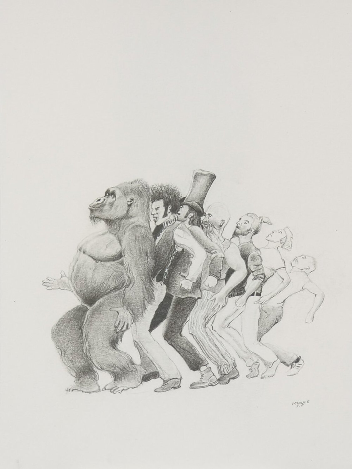 Limited Print Edition "King Kool 27" Jean-Francois Miaule Zeichnungen zu verkaufen