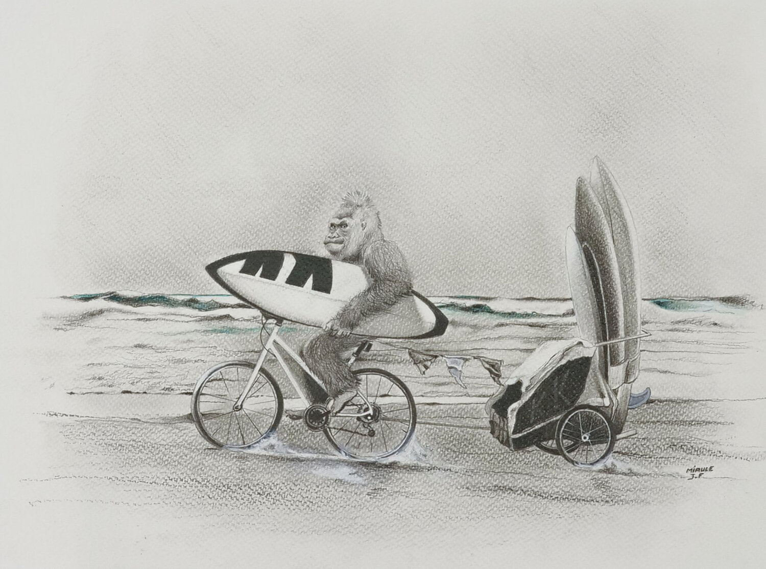 Limited Print Edition "King Kool 50" Jean-Francois Miaule